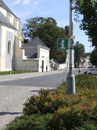 Rozcestník Krnov - náměstí