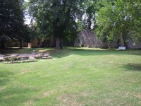 Severní zahrada u Sázavského kláštera