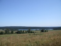 Pohled na Bolevecký rybník