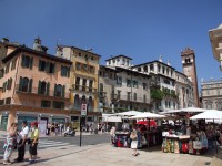 Veronské Piazza delle Erbe