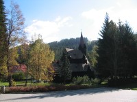 dřevěný kostel svatého Bedřicha na Bílé