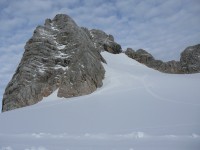 Hoher Dachstein od dolní části ledovce