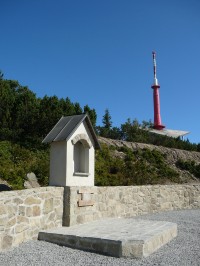 kaple Bezručovy chaty na Lysé hoře