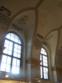 Interiér Zadní synagogy