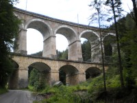 Viadukt na horské dráze přes Semmering