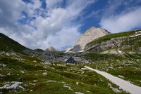 Slovinsko - Julské Alpy: Koča na Mangartu