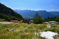 Slovinsko - Julské Alpy: planina Krnica