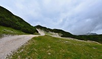 Slovinsko - Julské Alpy: cesta k Orlove glave