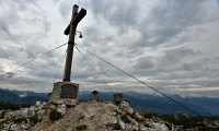 Slovinsko - Julské Alpy: vyhlídka Orlove glave