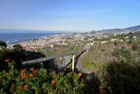 Madeira: pohled na Funchal z botanické zahrady