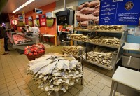 Madeira: rybí oddělení v supermarketu