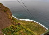 Madeira: západní pobřeží - lanovka