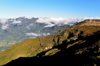 Madeira: Pico Ruivo do Paúl - výhled na nejvyšší vrcholy Madeiry