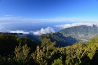 Madeira: Pico Ruivo do Paúl - výhled k severnímu pobřeží