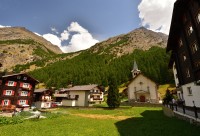 Švýcarsko - Walliské Alpy: Saas-Almagell