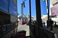 Švýcarsko - Walliské Alpy: lanovka na Klein Matterhorn