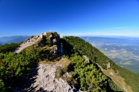 Slovensko - Chočské vrchy: vrchol Veľkého Choče