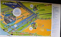 Nizozemsko: Kinderdijk - mapa areálu