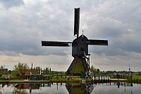 Nizozemsko: Kinderdijk - mlýn Blokweer