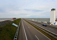 Nizozemsko: Afsluitdijk – uzavírací protipovodňová hráz - rozhledna