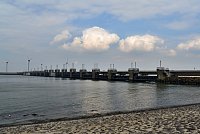 Nizozemsko: Oosterscheldekering – protipovodňová bariéra projektu Delta