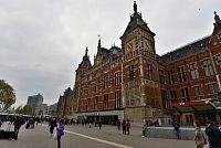 Nizozemsko: Amsterdam - hlavní nádraží