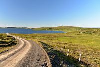 Island: silnice na poloostrově Vantsnes