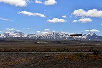 Island: Kerlingarfjöll (Čarodějné hory) - odbočka ze silnice F35