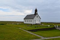 Island: poloostrov Reykjanes - Ölfus, kostel Strandarkirkja