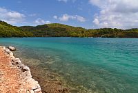 Chorvatsko - ostrov Mljet: Malo jezero
