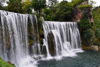 Bosna a Hercegovina: Jajce - vodopád