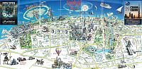 SAE - Dubaj: mapa města