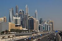 SAE - Dubaj: Dubai Marina, Sheik Zayed Road