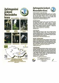 Moravský kras: letáček o zpřístupněných jeskyních (moravskykras.net)
