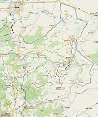Osoblažsko - mapka cyklotrasy (zdroj: mapy.cz)