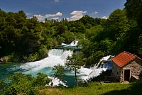 Chorvatsko: Národní park Krka a město Knin