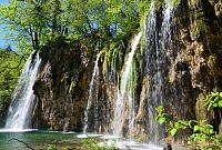 Chorvatsko: Národní park Plitvická jezera, horní část