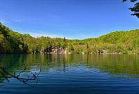 Chorvatsko: Národní park Plitvická jezera, horní část