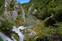 Chorvatsko: Národní park Plitvická jezera, dolní část