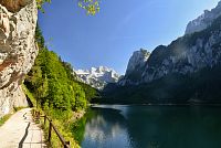 Rakousko – Dachstein: Jezero Vorderer Gosausee a Hoher Dachstein