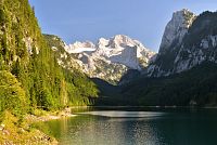 Rakousko – Dachstein: Jezero Vorderer Gosausee a Hoher Dachstein