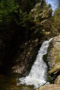 Nízký Jeseník: Rešovské vodopády, nejvyšší vodopád