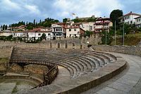 Severní Makedonie: Ochrid - amfiteátr