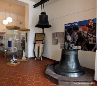 V Informačním centru jsme obdivovali zvony, které se Bohumínským nedávno vrátily z Německa.