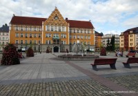  Radnice a náměstí v Českém Těšíně 