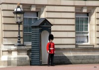 Buckinghamský palác - stráže