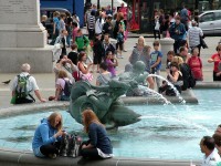 Trafalgar Square - fotím, fotíš, fotíme... :-)
