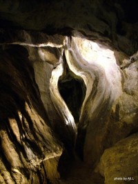 Srdcová chodba - Jeskyně Na Špičáku 2012