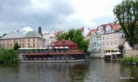 Plavba po Vltavě na lodi Czech Boat - Soutok Čertovky s Vltavou