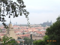 výhled na Prahu